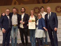 Brau2019  BEERStar Award 2019 überreicht von: links: Georg Rittmayer, Präsident der Privaten Brauereien Bayern e.V. rechts: Detlef Projahn, Präsident der Privaten Brauereien Deutschland e.v.  -- : Messe