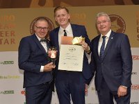 Brau2019  BEERStar Award 2019 überreicht von: links: Georg Rittmayer, Präsident der Privaten Brauereien Bayern e.V. rechts: Detlef Projahn, Präsident der Privaten Brauereien Deutschland e.v.  -- : Messe