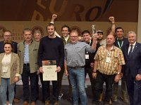 Brau2019  BEERStar Award 2019 überreicht von: links: Georg Rittmayer, Präsident der Privaten Brauereien Bayern e.V. rechts: Detlef Projahn, Präsident der Privaten Brauereien Deutschland e.v.  -- : Messe