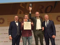 Brau2019  BEERStar Award 2019 überreicht von: links: Georg Rittmayer, Präsident der Privaten Brauereien Bayern e.V. rechts: Detlef Projahn, Präsident der Privaten Brauereien Deutschland e.v.  -- : Messe