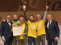 Brau2019  BEERStar Award 2019 überreicht von: links: Georg Rittmayer, Präsident der Privaten Brauereien Bayern e.V. rechts: Detlef Projahn, Präsident der Privaten Brauereien Deutschland e.v.  -- : Messe