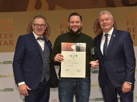 Brau2019  BEERStar Award 2019 überreicht von: links: Georg Rittmayer, Präsident der Privaten Brauereien Bayern e.V. rechts: Detlef Projahn, Präsident der Privaten Brauereien Deutschland e.v.  -- : Messe