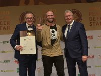 Brau2019  BEERStar Award 2019 überreicht von: links: Georg Rittmayer, Präsident der Privaten Brauereien Bayern e.V. rechts: Detlef Projahn, Präsident der Privaten Brauereien Deutschland e.v.  -- : Messe