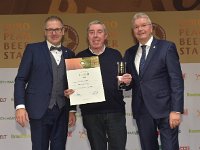 Brau2019  BEERStar Award 2019 überreicht von: links: Georg Rittmayer, Präsident der Privaten Brauereien Bayern e.V. rechts: Detlef Projahn, Präsident der Privaten Brauereien Deutschland e.v.  -- : Messe