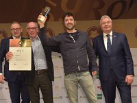 Brau2019  BEERStar Award 2019 überreicht von: links: Georg Rittmayer, Präsident der Privaten Brauereien Bayern e.V. rechts: Detlef Projahn, Präsident der Privaten Brauereien Deutschland e.v.  -- : Messe