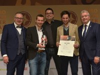 Brau2019  BEERStar Award 2019 überreicht von: links: Georg Rittmayer, Präsident der Privaten Brauereien Bayern e.V. rechts: Detlef Projahn, Präsident der Privaten Brauereien Deutschland e.v.  -- : Messe