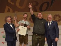 Brau2019  BEERStar Award 2019 überreicht von: links: Georg Rittmayer, Präsident der Privaten Brauereien Bayern e.V. rechts: Detlef Projahn, Präsident der Privaten Brauereien Deutschland e.v.  -- : Messe