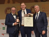 Brau2019  BEERStar Award 2019 überreicht von: links: Georg Rittmayer, Präsident der Privaten Brauereien Bayern e.V. rechts: Detlef Projahn, Präsident der Privaten Brauereien Deutschland e.v.  -- : Messe