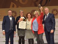 Brau2019  BEERStar Award 2019 überreicht von: links: Georg Rittmayer, Präsident der Privaten Brauereien Bayern e.V. rechts: Detlef Projahn, Präsident der Privaten Brauereien Deutschland e.v.  -- : Messe