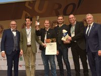 Brau2019  BEERStar Award 2019 überreicht von: links: Georg Rittmayer, Präsident der Privaten Brauereien Bayern e.V. rechts: Detlef Projahn, Präsident der Privaten Brauereien Deutschland e.v.  -- : Messe