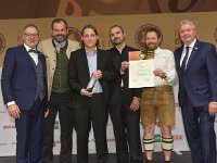 Brau2019  BEERStar Award 2019 überreicht von: links: Georg Rittmayer, Präsident der Privaten Brauereien Bayern e.V. rechts: Detlef Projahn, Präsident der Privaten Brauereien Deutschland e.v.  -- : Messe