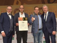 Brau2019  BEERStar Award 2019 überreicht von: links: Georg Rittmayer, Präsident der Privaten Brauereien Bayern e.V. rechts: Detlef Projahn, Präsident der Privaten Brauereien Deutschland e.v.  -- : Messe