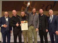 Brau2019  BEERStar Award 2019 überreicht von: links: Georg Rittmayer, Präsident der Privaten Brauereien Bayern e.V. rechts: Detlef Projahn, Präsident der Privaten Brauereien Deutschland e.v.  -- : Messe