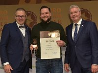 Brau2019  BEERStar Award 2019 überreicht von: links: Georg Rittmayer, Präsident der Privaten Brauereien Bayern e.V. rechts: Detlef Projahn, Präsident der Privaten Brauereien Deutschland e.v.  -- : Messe