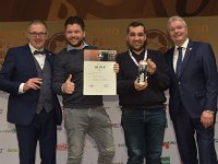 Brau2019  BEERStar Award 2019 überreicht von: links: Georg Rittmayer, Präsident der Privaten Brauereien Bayern e.V. rechts: Detlef Projahn, Präsident der Privaten Brauereien Deutschland e.v.  -- : Messe