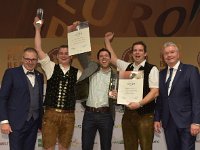 Brau2019  BEERStar Award 2019 überreicht von: links: Georg Rittmayer, Präsident der Privaten Brauereien Bayern e.V. rechts: Detlef Projahn, Präsident der Privaten Brauereien Deutschland e.v.  -- : Messe