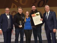 Brau2019  BEERStar Award 2019 überreicht von: links: Georg Rittmayer, Präsident der Privaten Brauereien Bayern e.V. rechts: Detlef Projahn, Präsident der Privaten Brauereien Deutschland e.v.  -- : Messe