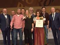 Brau2019  BEERStar Award 2019 überreicht von: links: Georg Rittmayer, Präsident der Privaten Brauereien Bayern e.V. rechts: Detlef Projahn, Präsident der Privaten Brauereien Deutschland e.v.  -- : Messe