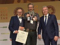 Brau2019  BEERStar Award 2019 überreicht von: links: Georg Rittmayer, Präsident der Privaten Brauereien Bayern e.V. rechts: Detlef Projahn, Präsident der Privaten Brauereien Deutschland e.v.  -- : Messe