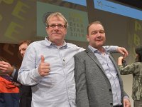 Brau2019  BEERStar Award 2019 überreicht von: links: Georg Rittmayer, Präsident der Privaten Brauereien Bayern e.V. rechts: Detlef Projahn, Präsident der Privaten Brauereien Deutschland e.v.  -- : Messe