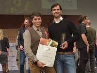 Brau2019  BEERStar Award 2019 überreicht von: links: Georg Rittmayer, Präsident der Privaten Brauereien Bayern e.V. rechts: Detlef Projahn, Präsident der Privaten Brauereien Deutschland e.v.  -- : Messe