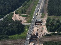 Nürnberg  Morenbrunn  Nürnberg BAB A 6  Autobahn Ausbau   Nürnberg Kreuz Ost und Kreuz Süd : Luftbild