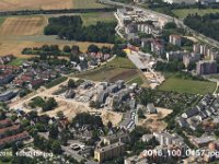 Nuernberg Grossreuth bei Schweinau  Wallensteinstr Atv Gelaende GroßreuthGRUEN WBG U-3 Bahnhof  Zuericher Str Johann-Pachelbel-Realschule Staatliche Fachoberschule FOS II : Luftaufnahmen