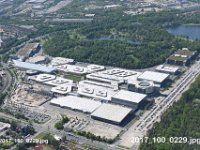 Nuernberg Langwasser  Messegelaende Neubau Halle 3C : Luftaufnahmen