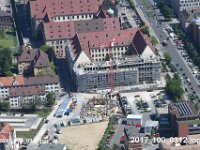 Nuernberg Gostenhof  Nuernberg Fuerther Str. Erweiterungsbau Justitzpalast : Luftaufnahmen